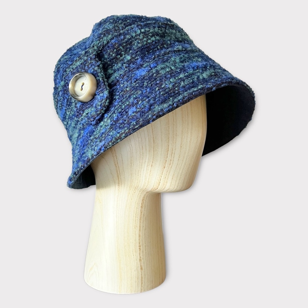 ♻️ Upcycle Vintage Style Cloche Hat | Womens